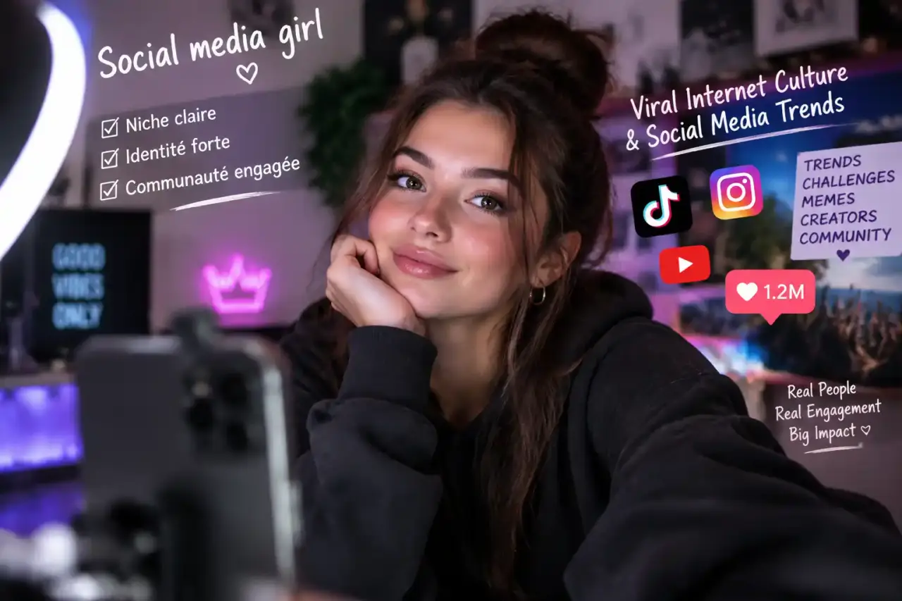 Social media girl : une niche claire, une identité forte et une communauté engagée