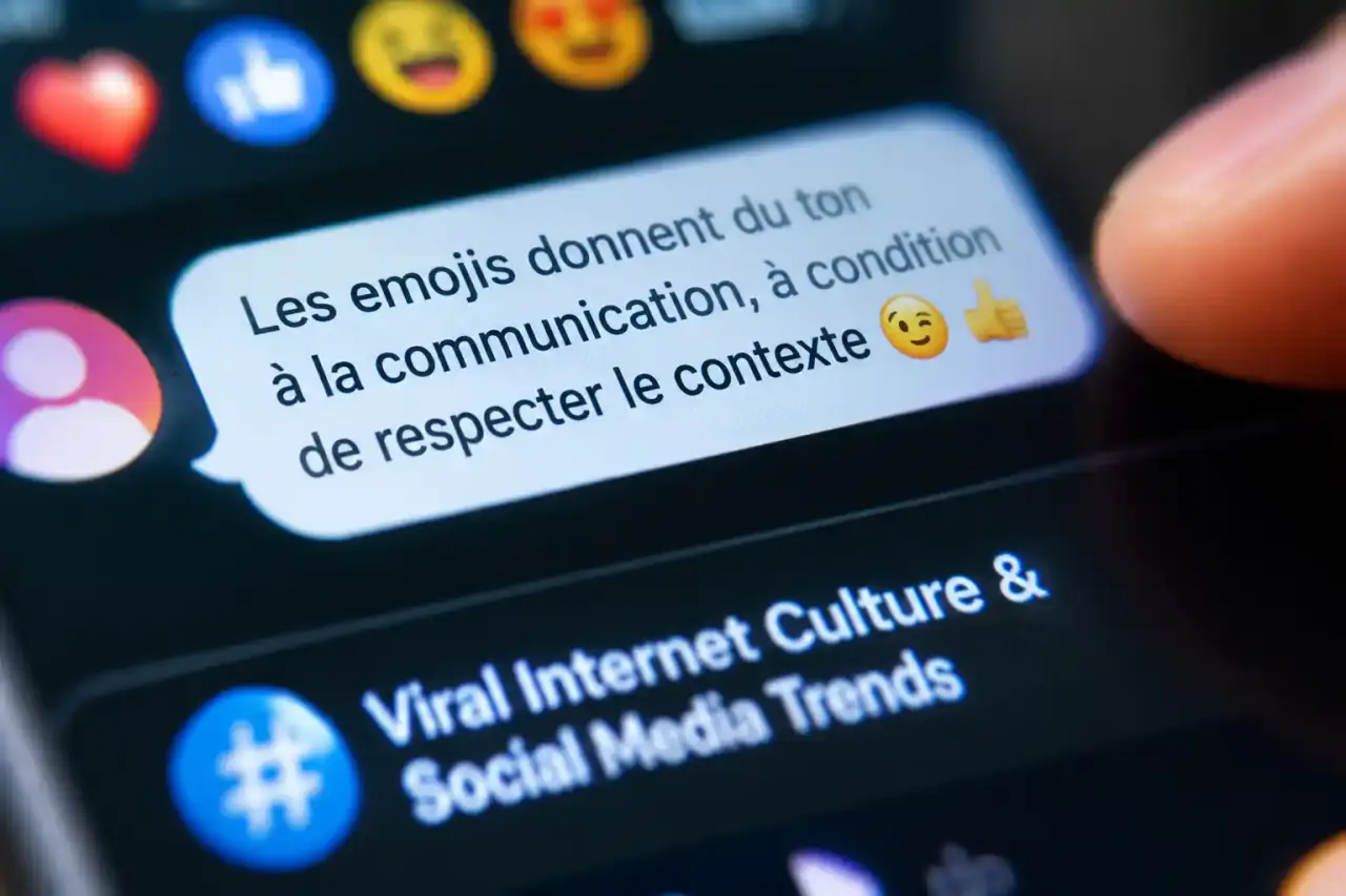 Les emojis donnent du ton à la communication, à condition de respecter le contexte