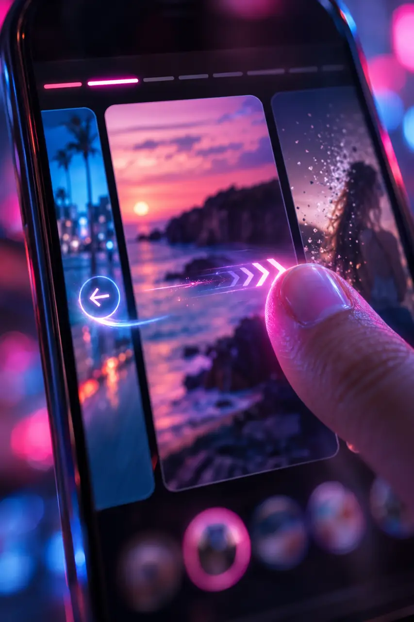 La navigation des stories Instagram révèle où l’audience avance, revient ou décroche