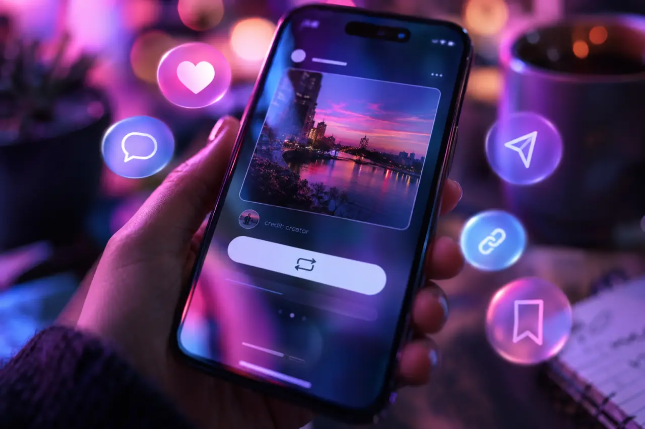 Les republications Instagram gardent le crédit du créateur, mais ne remplacent pas tous les partages