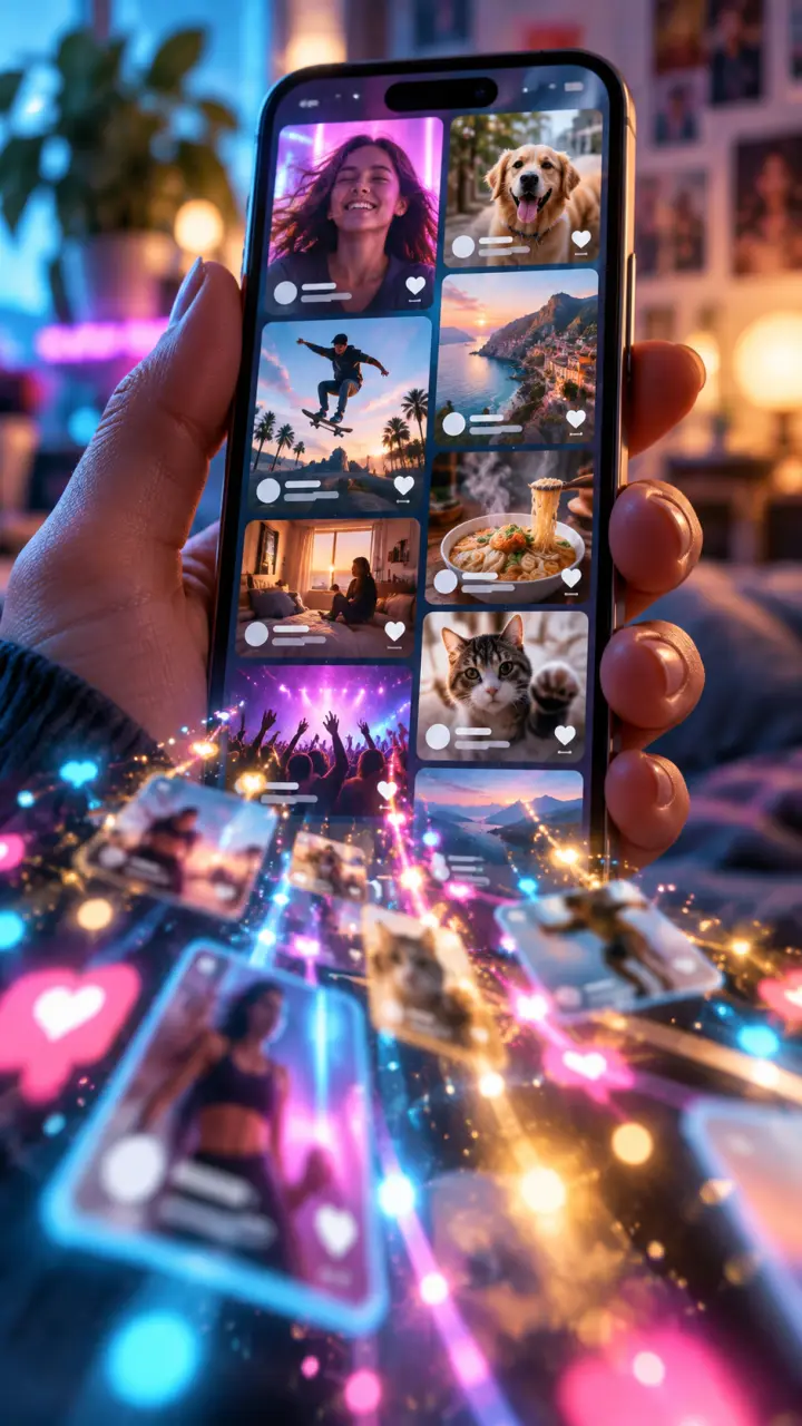 TikTok : un réseau de vidéos courtes guidé par le fil « Pour vous »